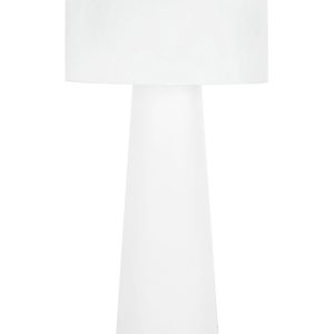 KAS 200 gulvlampe – sommerlig designlampe i hvitt